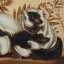 Gaston SUISSE (1896-1988) - Couple de Makis. Vers 1938.